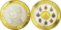 Vatican Medal Le Pape François, Copper Plated Silver -