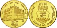 Poland Medal Hôtel Zamek Ryn, Copper Gilt -