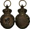 France Medal Médaille de Saint Hélène, Excellent Quality, Bronze, 32 -
