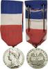 France Medal Médaille d'honneur du travail, Excellent Quality, Borrel -