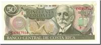 Costa Rica 50 Colones Banknote, 1993-07-07, KM:257a -