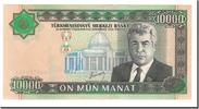 Turkmanistan 10,000 Manat Banknote, KM:15 -
