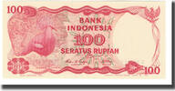 Indonesia 100 Rupiah Banknote, KM:122b -