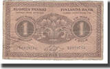 Finland 1 Markka Banknote, KM:35 -