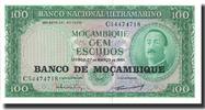 Mozambique 100 Escudos Banknote, 1961-03-27, KM:109a -