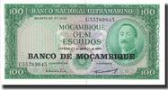 Mozambique 100 Escudos Banknote, 1961-03-27, KM:109a -