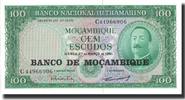 Mozambique 100 Escudos Banknote, 1961-03-27, KM:109a -
