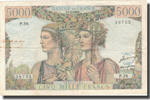 France 5000 Francs 5 000 F 1949-1957 ''Terre et Mer'', 1949-11-03 -