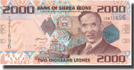 Sierra Leone 2000 Leones Banknote, 2010-04-27, KM:31 -