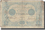 France 5 Francs Bleu, 1915-06-16, Fayette:2.28, KM:70 -