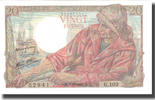 France 20 Francs Pêcheur, 1943-10-07, Fayette:13.9, KM:100a -