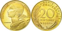 France 20 Centimes Coin, Marianne, Paris, Aluminum-Bronze -