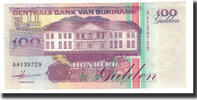 Suriname 100 Gulden Banknote, Surinam, 1991-07-09, KM:139a -