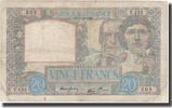 France 20 Francs 20 F 1939-1942 ''Science et Travail'', 1939-12-07 S 367.74 元  ＋  41.42 元 运费