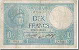 France 10 Francs 10 F 1916-1942 ''Minerve'', 1936-12-17 -