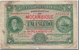 Mozambique 1 Escudo Banknote, 1921-01-01, KM:66a -