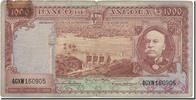 Angola 1000 Escudos Banknote, 1956-08-15, KM:91 -
