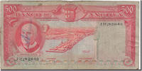 Angola 500 Escudos Banknote, 1970-06-10, KM:97 -