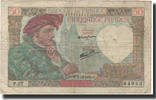France 50 Francs Jacques Coeur, 1940-12-05, Fayette:19.4, KM:93 -