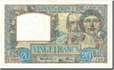 France 20 Francs Banknote, 1941-04-03, Fayette:12.13, KM:92b -