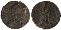 Nummus Coin, Theodora, Trier, Bronze, Cohen:3 -