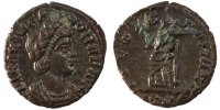 Nummus Coin, Theodora, Trier, Bronze, Cohen:4 -