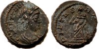 Follis Coin, Theodora, Trier, Copper, Cohen:3 -