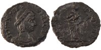 Nummus Coin, Theodora, Trier, Copper, Cohen:4 -
