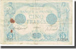 France 5 Francs 1916-07-10, Fayette:F2.39, KM:70 -