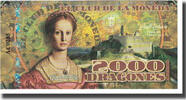 Colombia Tourist Banknote Banknote, 2014-02-15, 2000 DRAGONES EL CLUB DE -