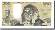 France 500 Francs Pascal, 1977-11-03, Fayette:71.17, KM:156d -