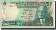 Tunisia 5 Dinars Banknote, 1972-08-03, KM:68a -