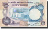 Nigeria 50 Kobo Banknote, Undated (1973-78), KM:14f -