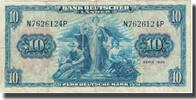 GERMANY - FEDERAL REPUBLIC 10 Deutsche Mark Banknote, KM:16a -