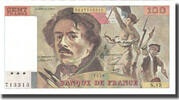 France 100 Francs Delacroix, Fayette:69.2c, KM:154a -