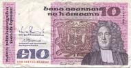 Ireland - Republic 10 Pounds 1988 Banknote, 1988-02-01, KM:72c SS 551.82 元  ＋  41.42 元 运费