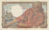 France 20 Francs Pêcheur, 1943-04-15, Fayette:13.6, KM:100a -