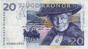 Sweden 20 Kronor Banknote, KM:61a -