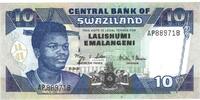 Swaziland 10 Emalangeni Banknote, undated 1995, Undated 1995, KM:24a -
