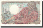 France 20 Francs Pêcheur, 1942-09-24, Fayette:13.3, KM:100a -
