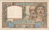 France 20 Francs Science et Travail, 1941-07-17, M.4809 -