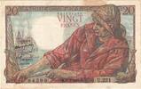 France 20 Francs Pêcheur, U.221, Fayette:13.15, KM:100c -