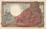 France 20 Francs Pêcheur, V.226, Fayette:13.15, KM:100c -