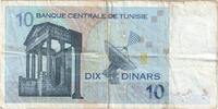 Tunisia 10 Dinars Banknote, 2005-11-07, KM:90 -