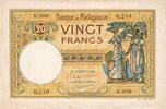 Madagascar 20 Francs KM:37 -