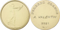 France Medaille Société Ferrero France, Gold -