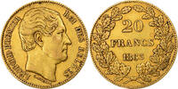 Belgium 20 Francs Leopold I, Brussels, Gold, KM:23 -