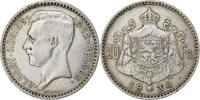Belgium 20 Francs Albert I, Brussels, Silver, KM:104 -