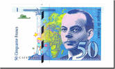 France 50 Francs St Exupéry, Fayette:73.1c, KM:157Ab -