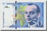 France 50 Francs St Exupéry, Fayette:73.1b, KM:157Aa -
